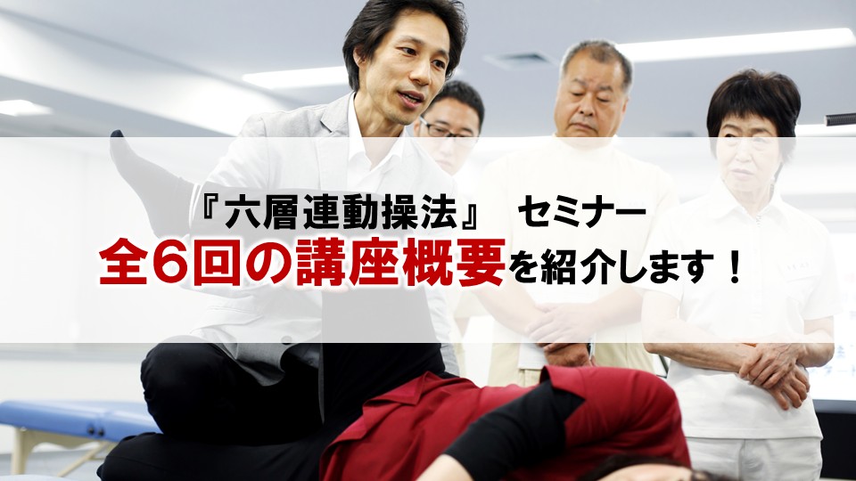 六層連動操法セミナー 全6回の講座概要
