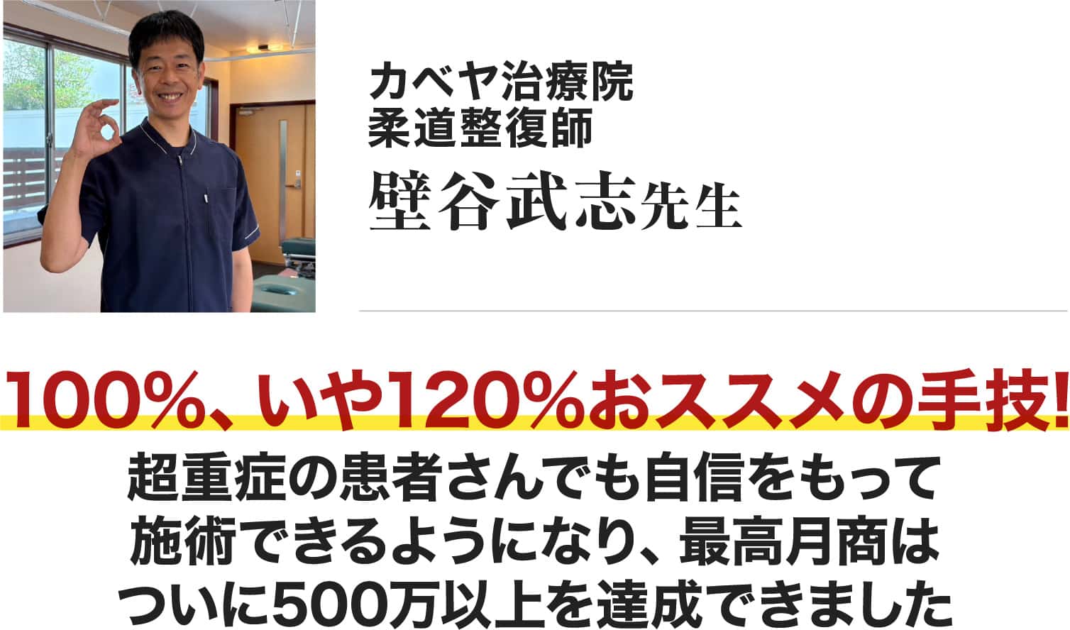壁谷武志 先生